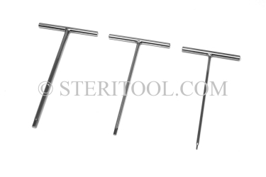 #72730 - 0.035" Stainless Steel Welded T Hex. welded T, T, hex, allen, stainless steel